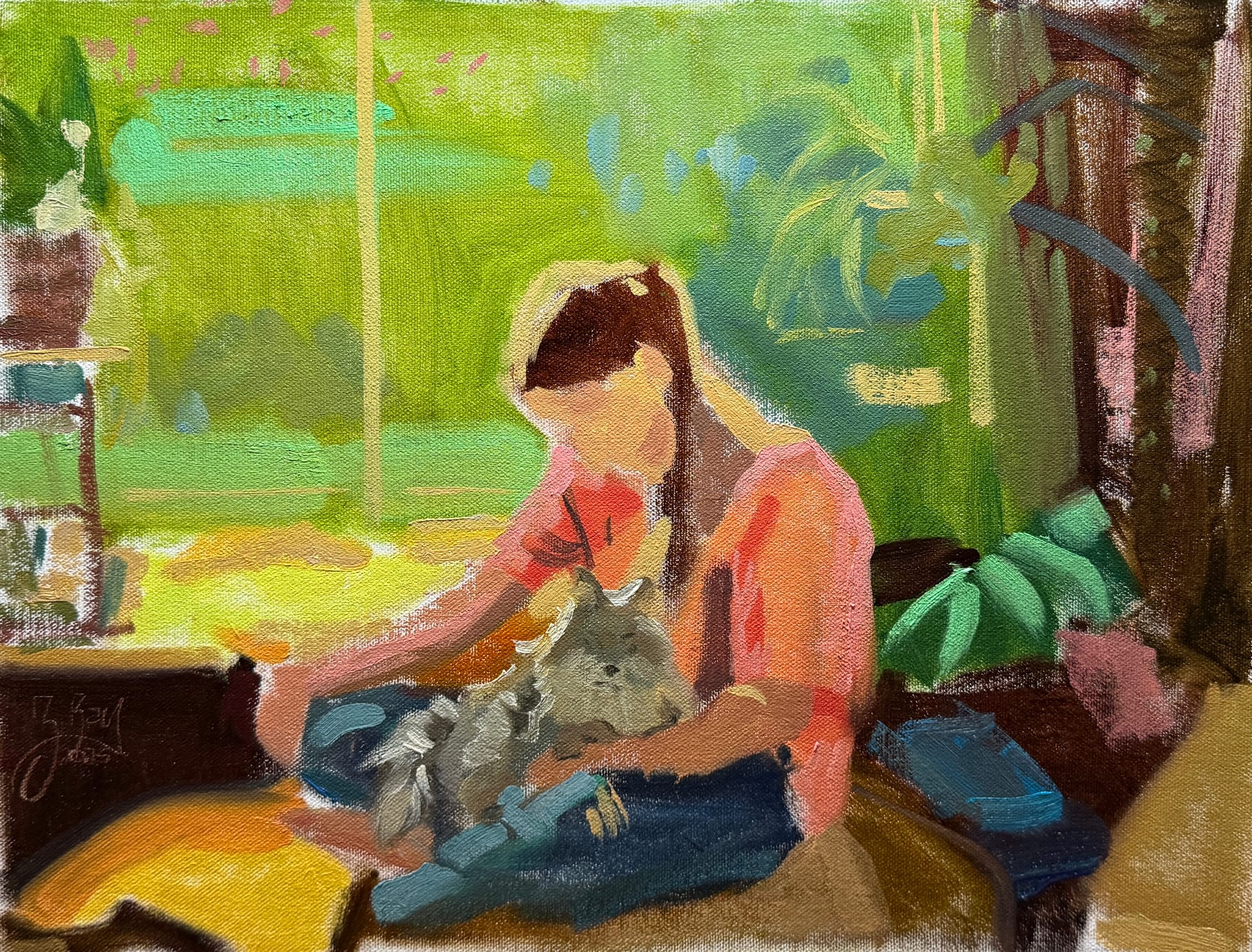 Painting the Cat