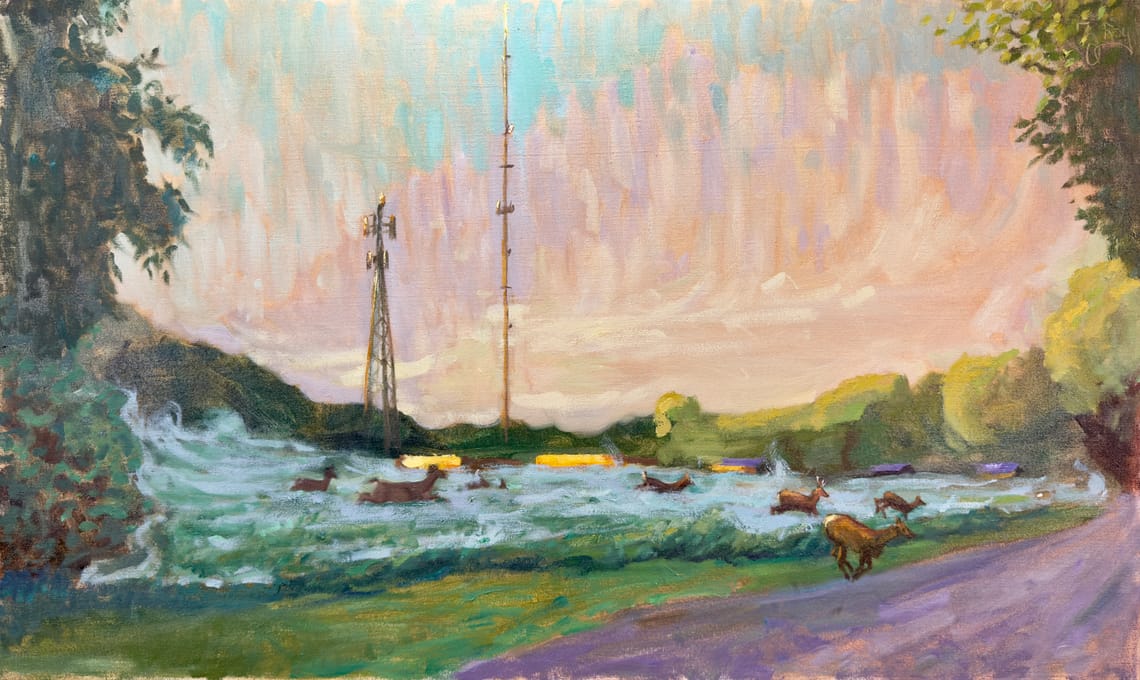 This Deer painting