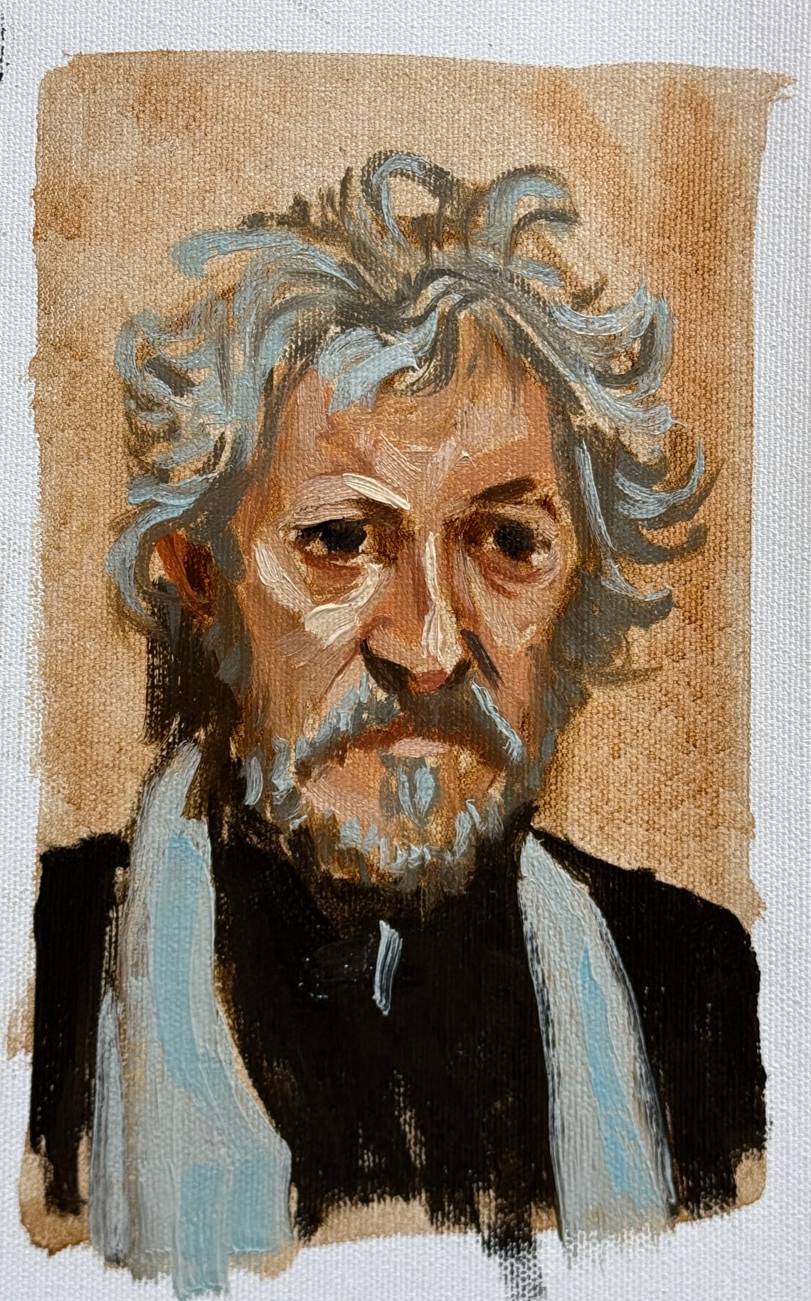Oil Portrait Sketch