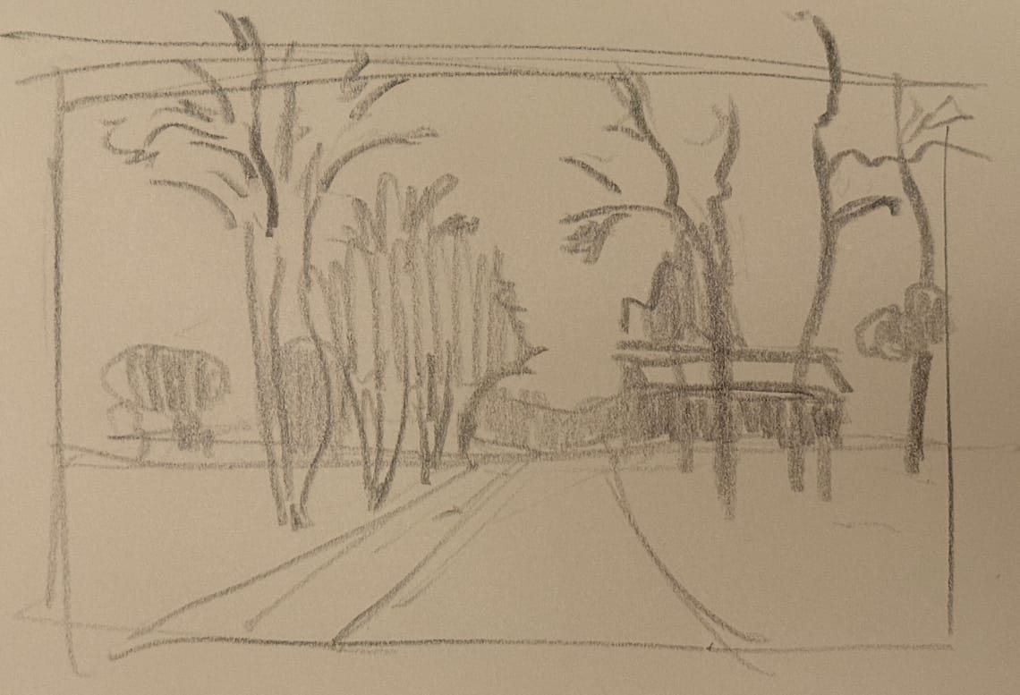 A Week of Drawings, Mostly Cats