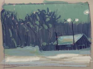 Parking Lot Nocturne